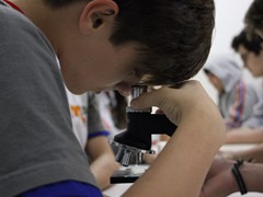 Aulas práticas em laboratório